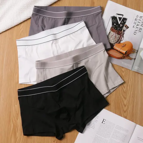 Men's Underwear Purified Cotton Boxer Soft and Breathable