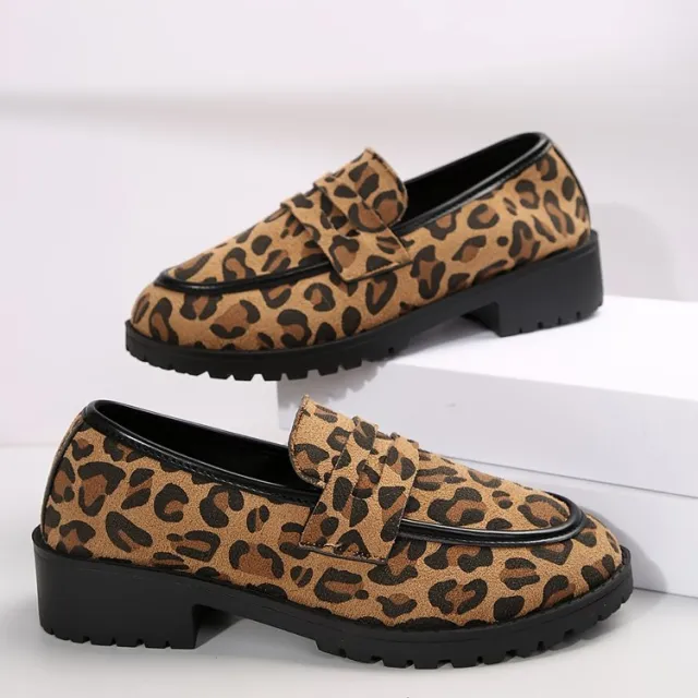 New British Style Fashion Temperament Wild Pumps Leopard - Shop at LoveMi