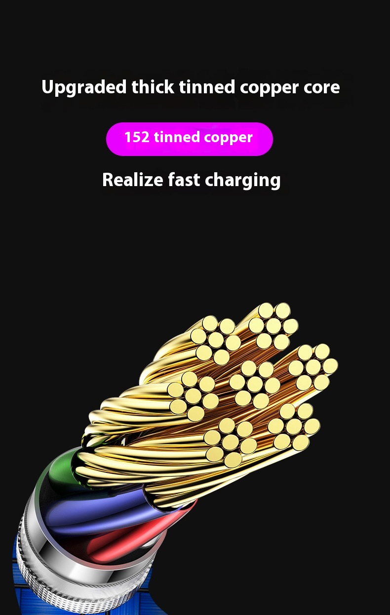 Braided Fast Charge Data Cable Charging - Image 12