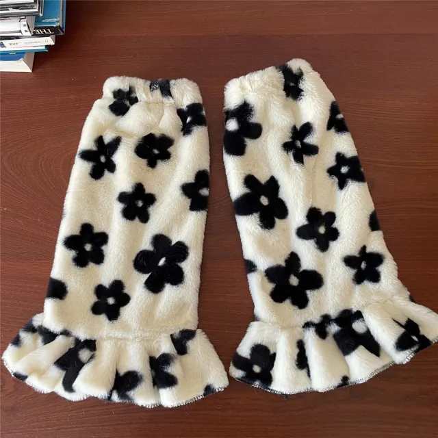 Japanese Autumn And Winter Warm Lace Leg Warmer Little Flower - Shop at LoveMi