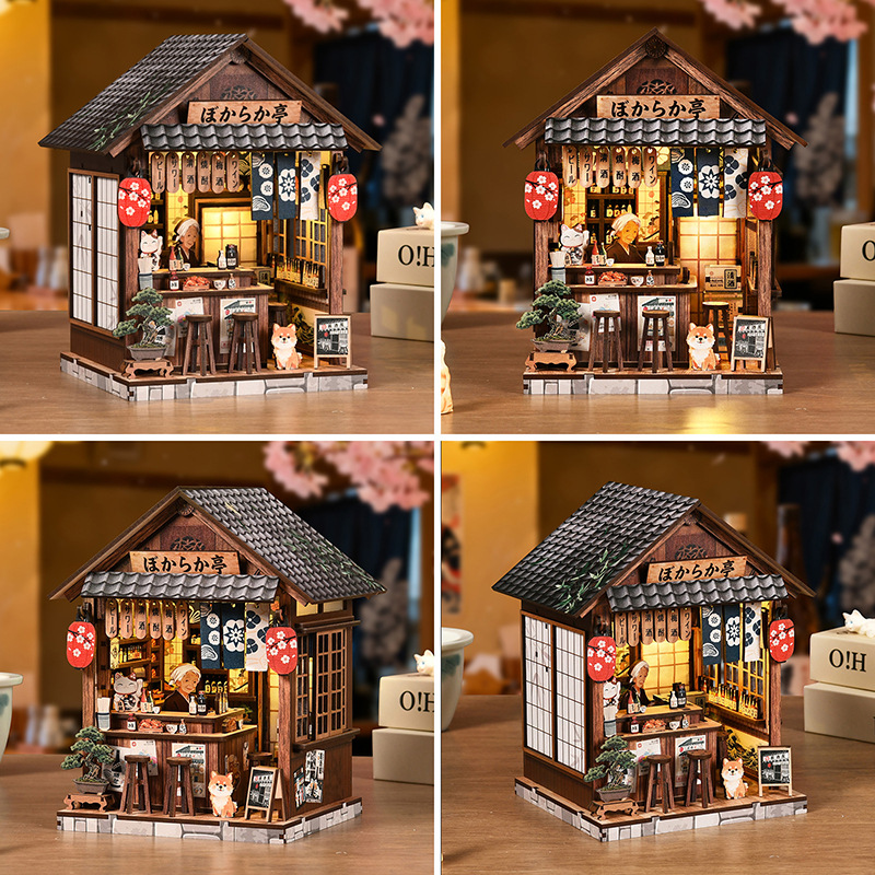 Hand-assembled Architectural Model Creative Toy Gift House Decoration