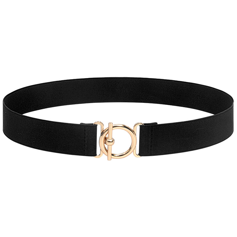 Gold Buckle Black