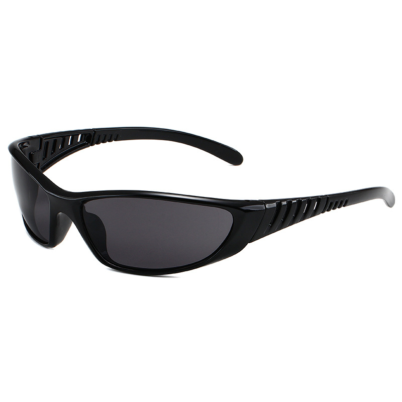 Women's Creative Multi-color Hollow-out Future Technology Sunglasses - Image 3