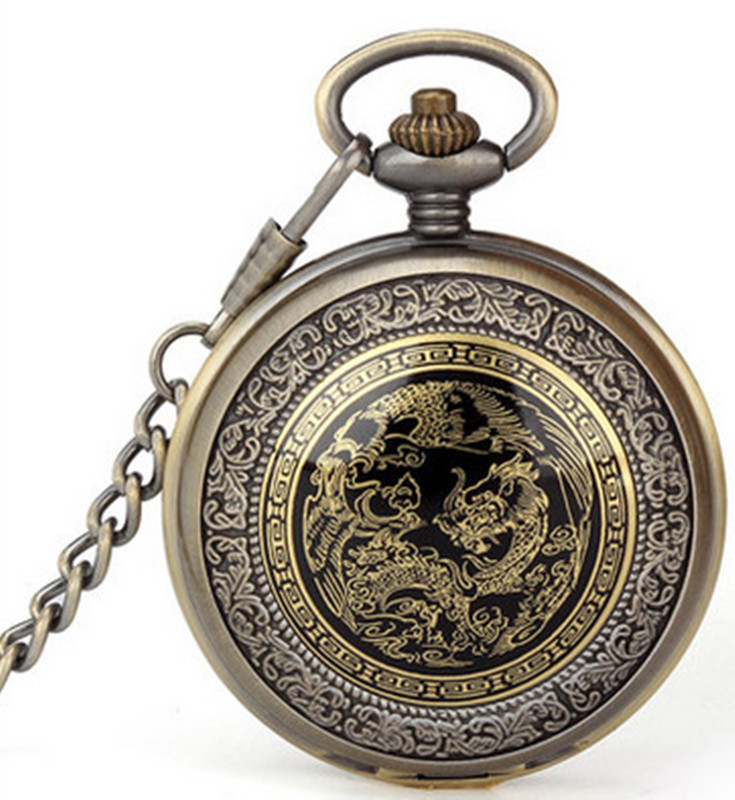Dragon Phoenix Pocket Watch, picture 4 of 5