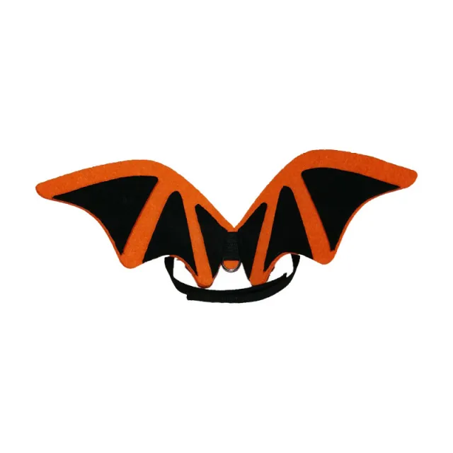 Halloween Pet Costume Bat Wings Bow Tie Hat Accessories Black Wings - Shop at LoveMi