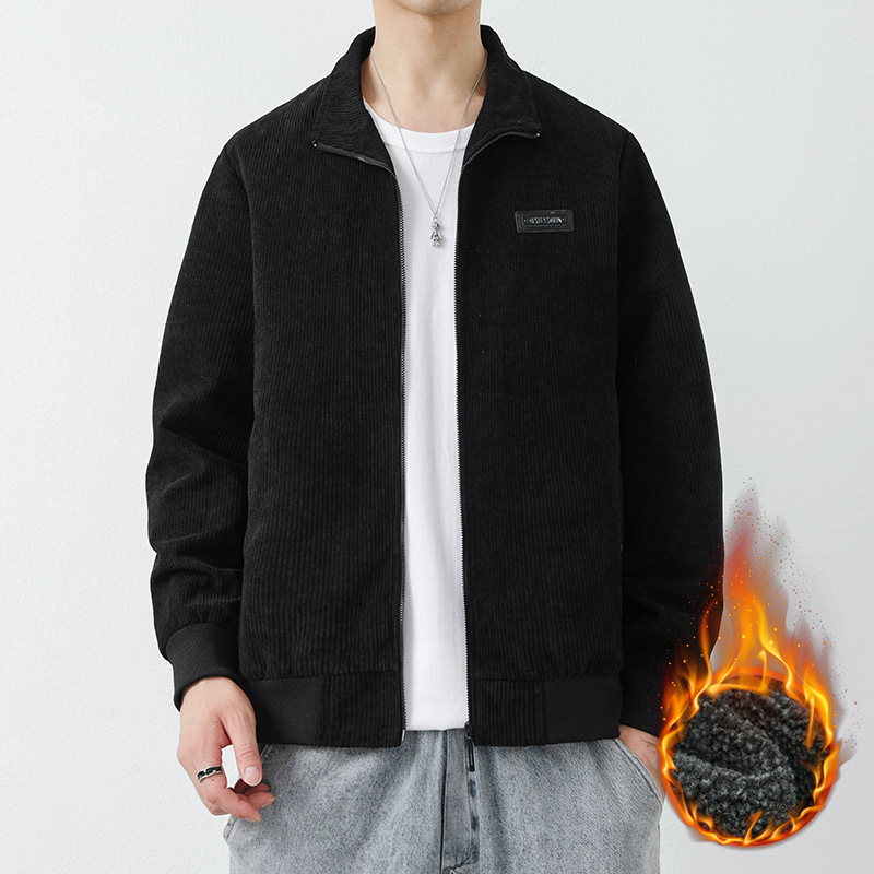 Men's Casual Long-Sleeve Lapel Jacket