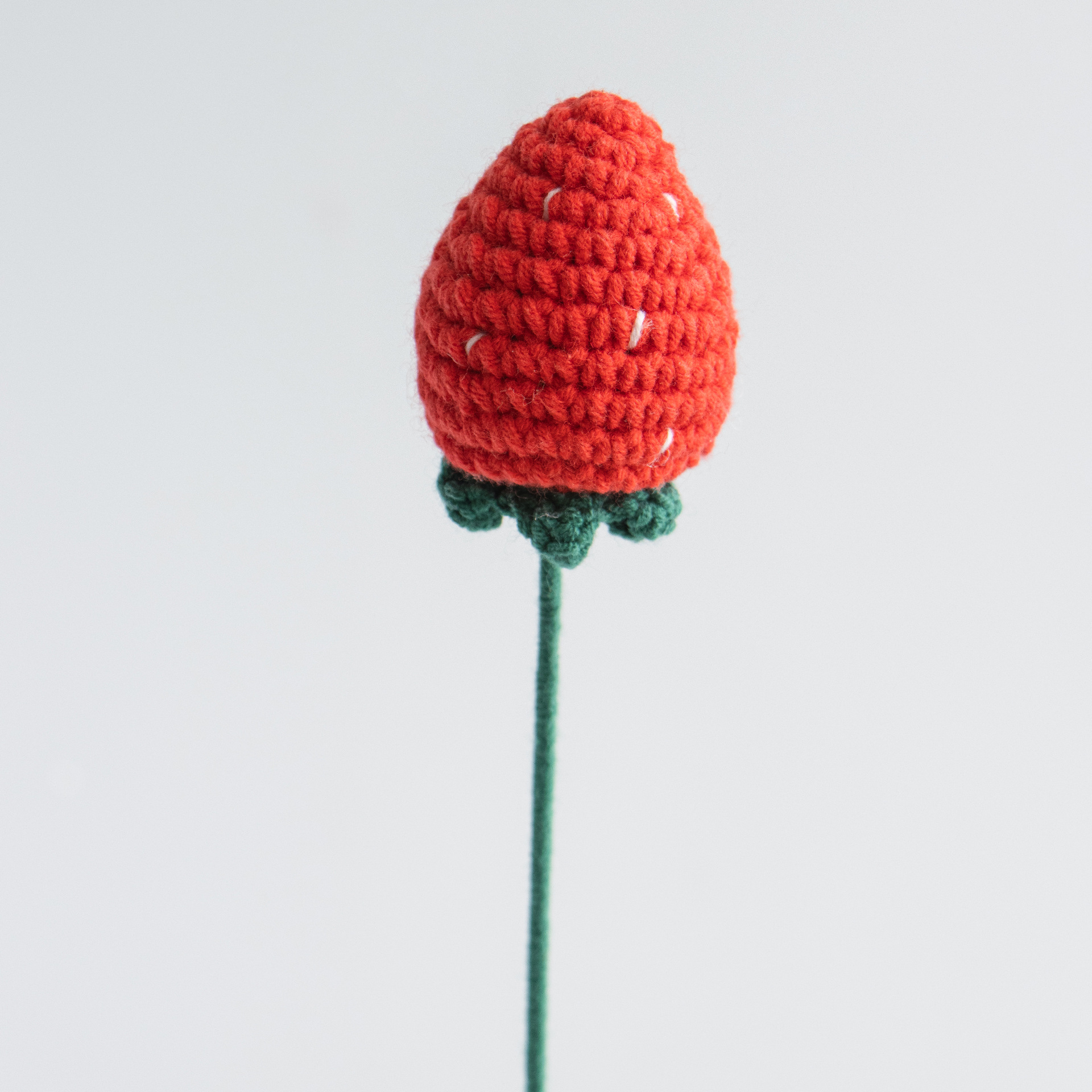 Hand-knitted Finished Yarn Bouquet Of Knitted Artificial Flowers 22