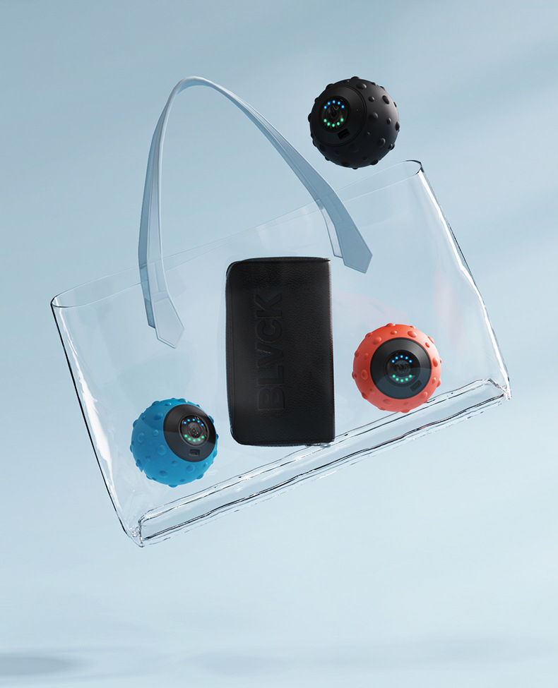 Peanut Massage Ball Shoulder And Neck Muscle Running Relaxation Massage Ball Foot Leg Fitness 24