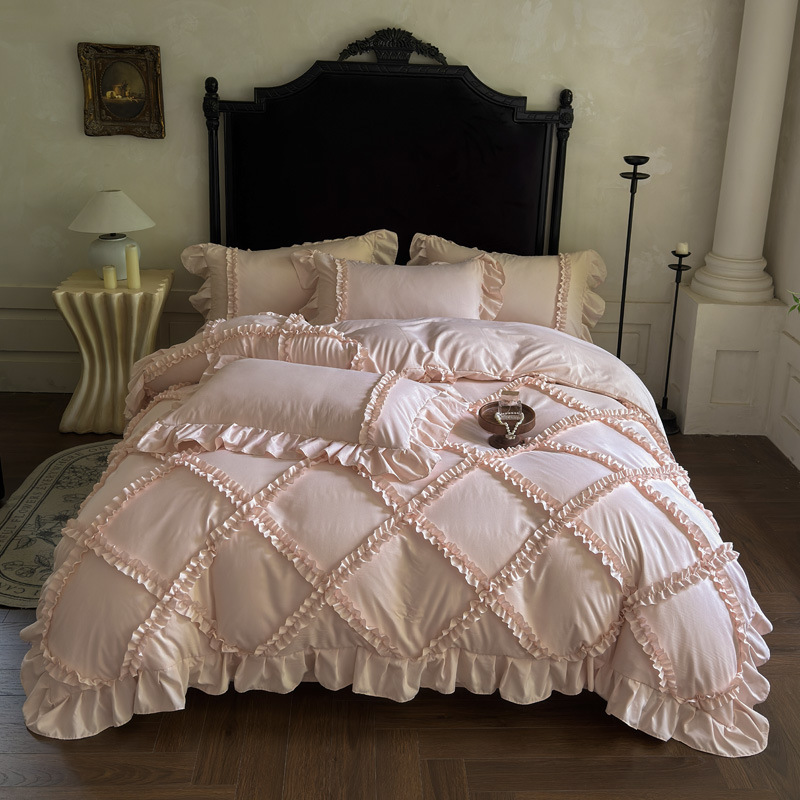 Washed Cotton Bed Sheet Set, picture 5 of 12
