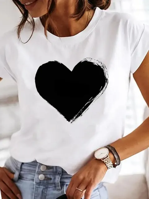 Simplicity Love Lettered Casual Cartoon Fashionable Style 12 - Shop at LoveMi