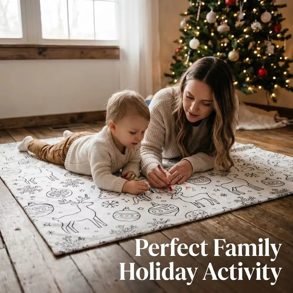 Interactive DIY Creative Painting and Graffiti Blanket