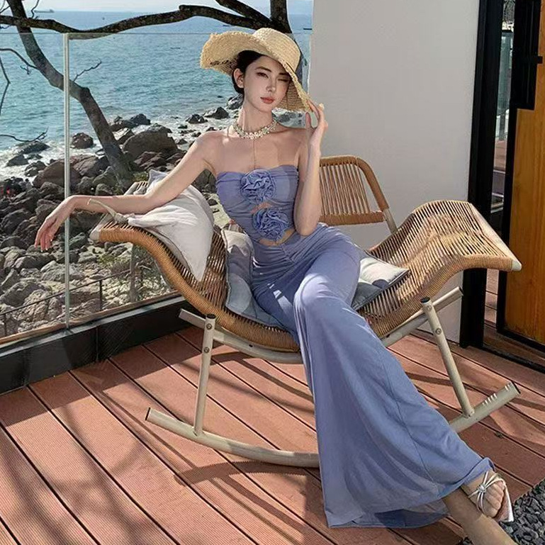 Womens Fashion Hollow-out Sexy Backless Dress