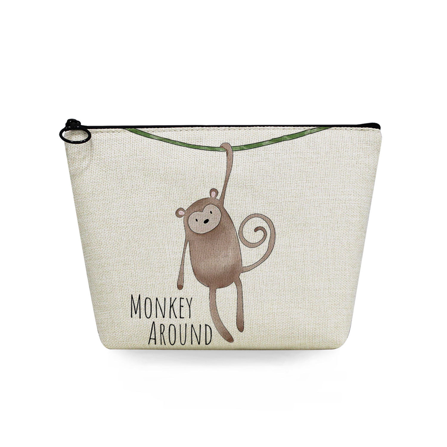 Cute Simple White Bottom Storage Bag