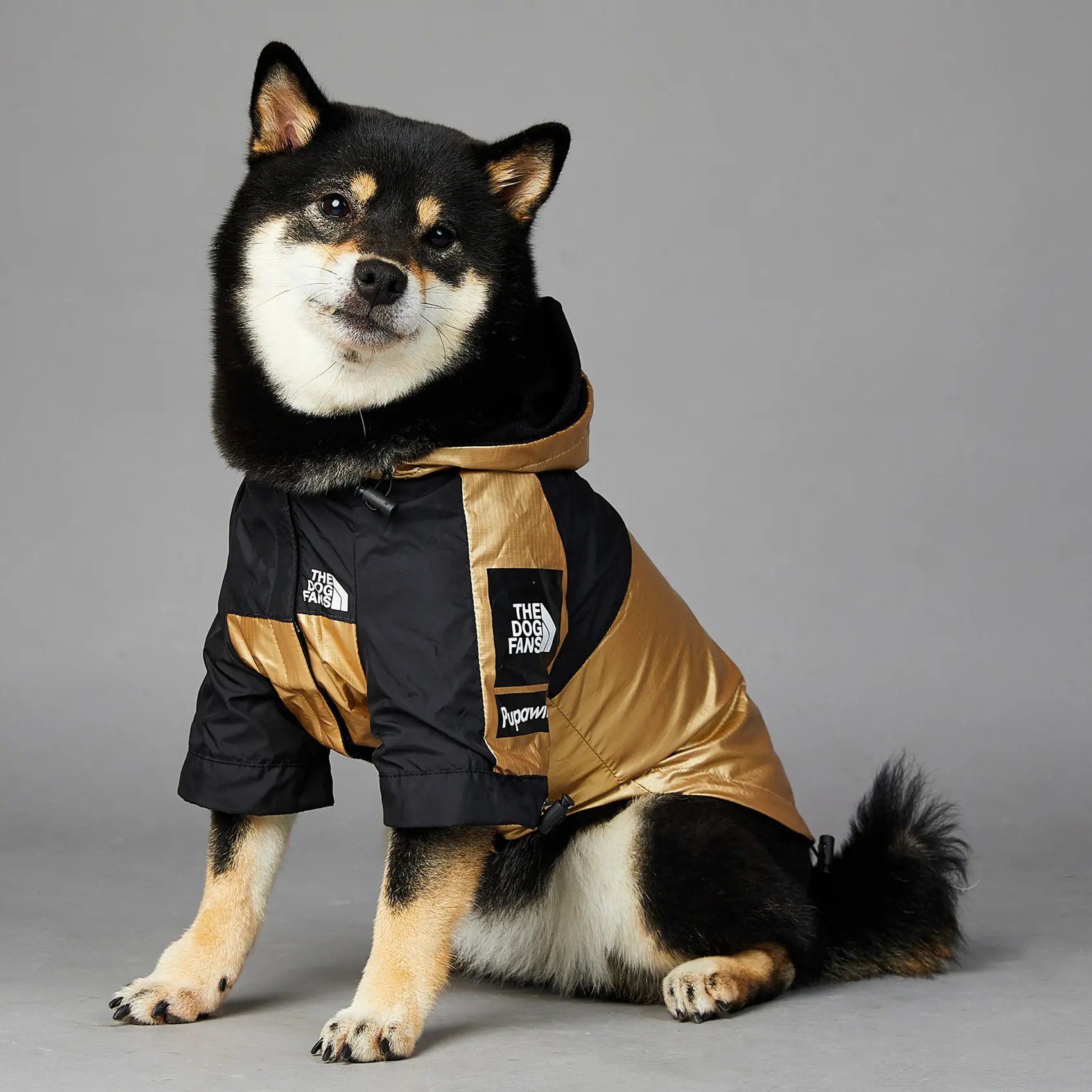 Windproof And Rainproof Dog Large Raincoat Shell