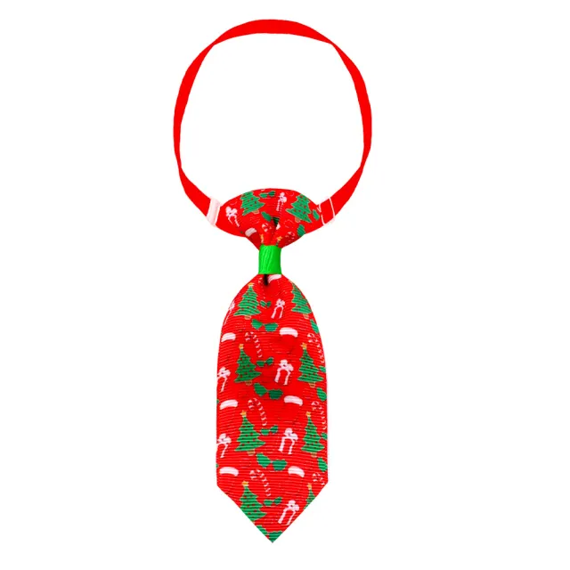 Pet Christmas Cute Printed Small Necktie Nt0386 - Shop at LoveMi