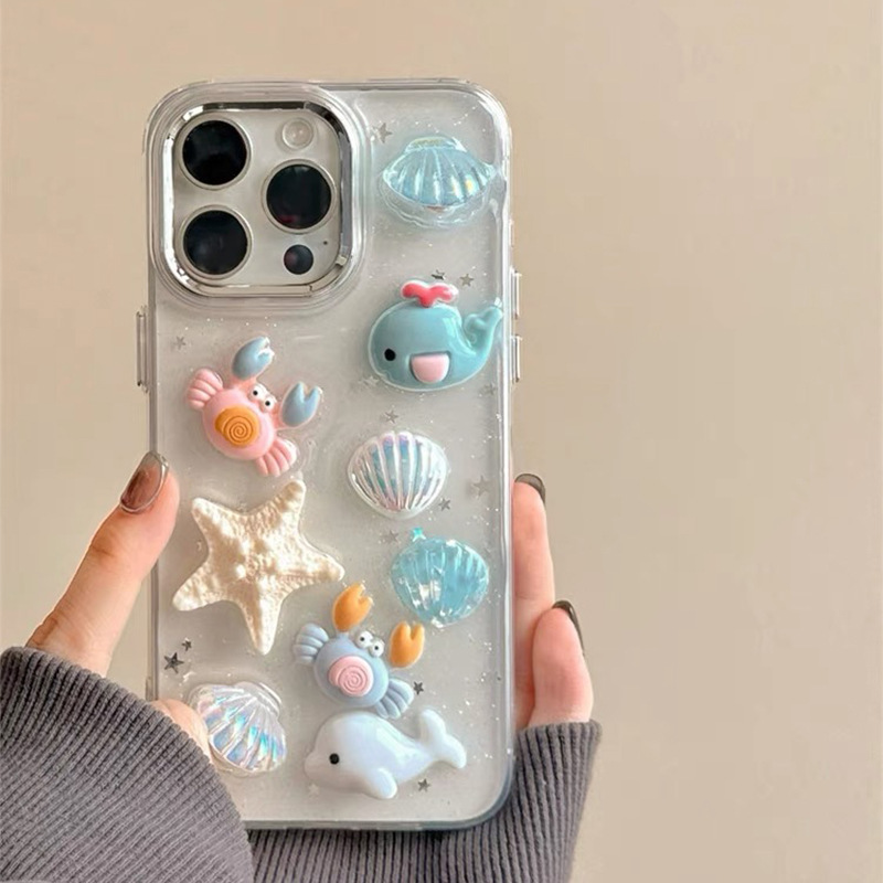 Cute Summer Ocean-themed Phone Case