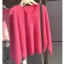 Rose Red V Neck