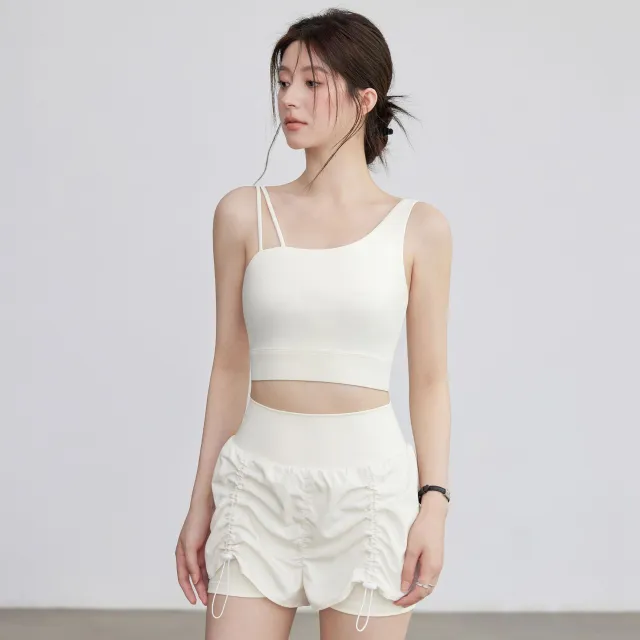 Sports Underwear Women's Fitness Running One piece Beauty Back White - Shop at LoveMi