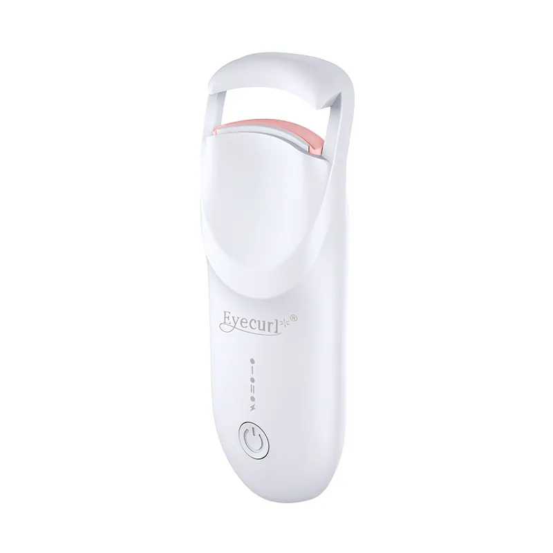 Eyelash Curler Electric Heating Eyelash Curler Electric Ironing - English Packaging White