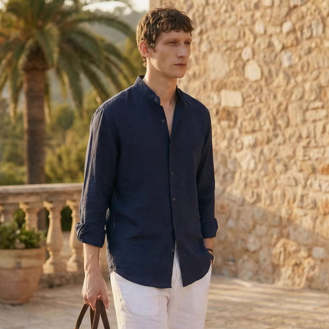 Loose Fit Linen Shirt, picture 8 of 8