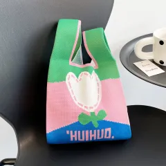 Outing Portable Storage Korean Style Shoulder Bag - Pink - View 1