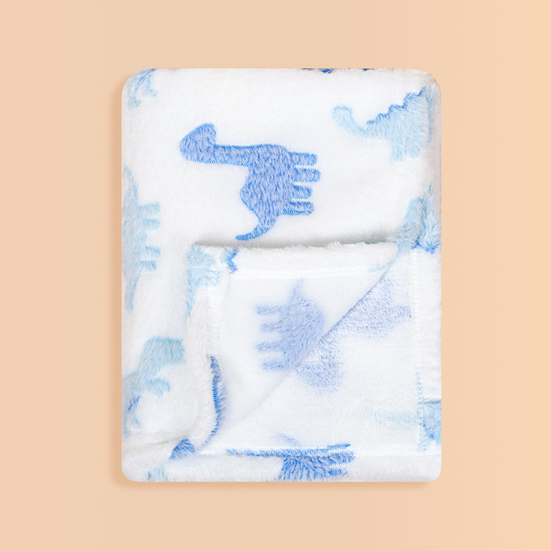 Childrens Flannel Blanket, Thickened Kindergarten Nap Blanket For Babies