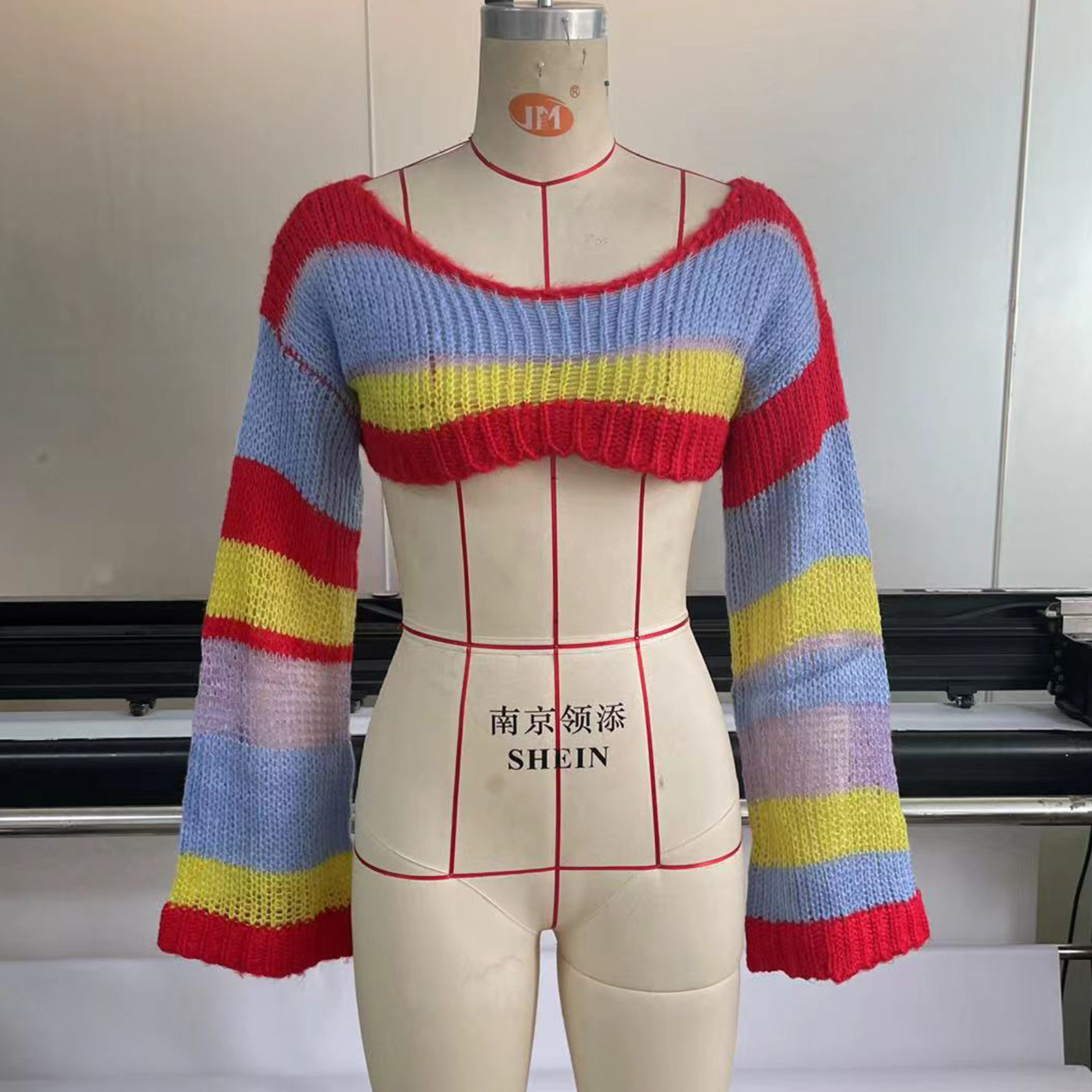 Fashion Summer Women's Knitted Smock Top