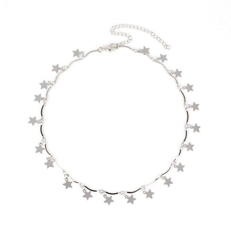 Title 8, Simple and versatile five-pointed star clavicle...