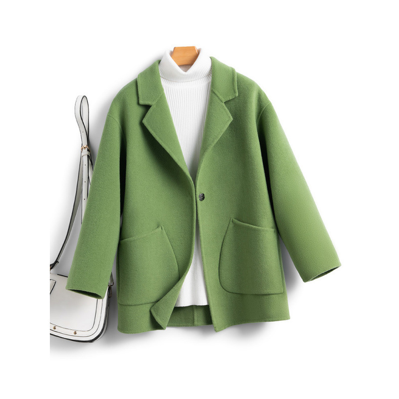 Autumn Winter New Arrival Double-faced Wool Coat product image