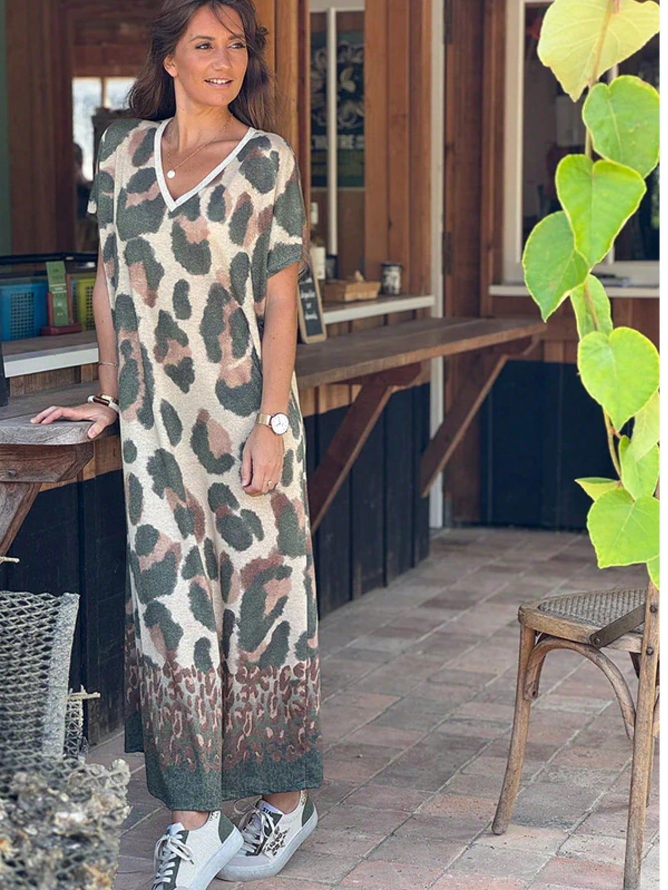 Women's Leopard Print Dress Leopard Print - Shop at LoveMi