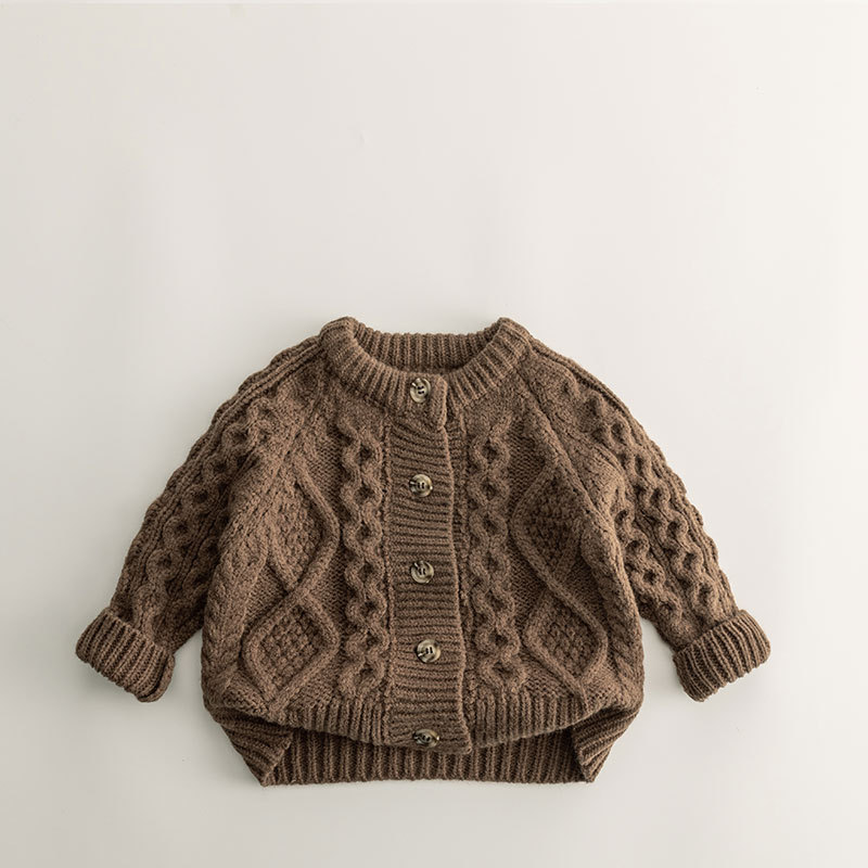 Title 7, Maglione in maglia spessa stile Baby Idle, capp...