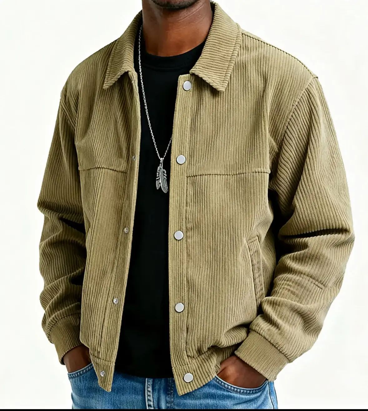 Fashionable Trendy Loose-fit Jacket For Men