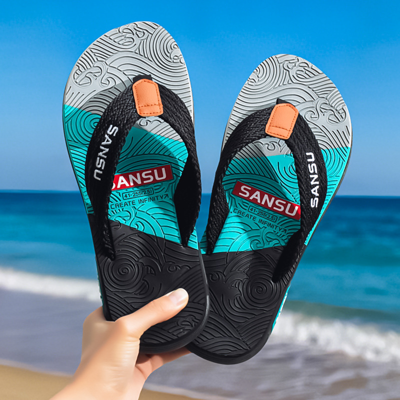 Mens Outdoor Flip-flops  Slippers For Home Use