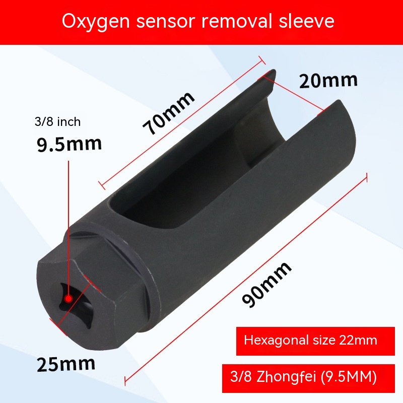 Japanese Style Oxygen Sensor Sleeve Black Oxygen Sensor - Image 10