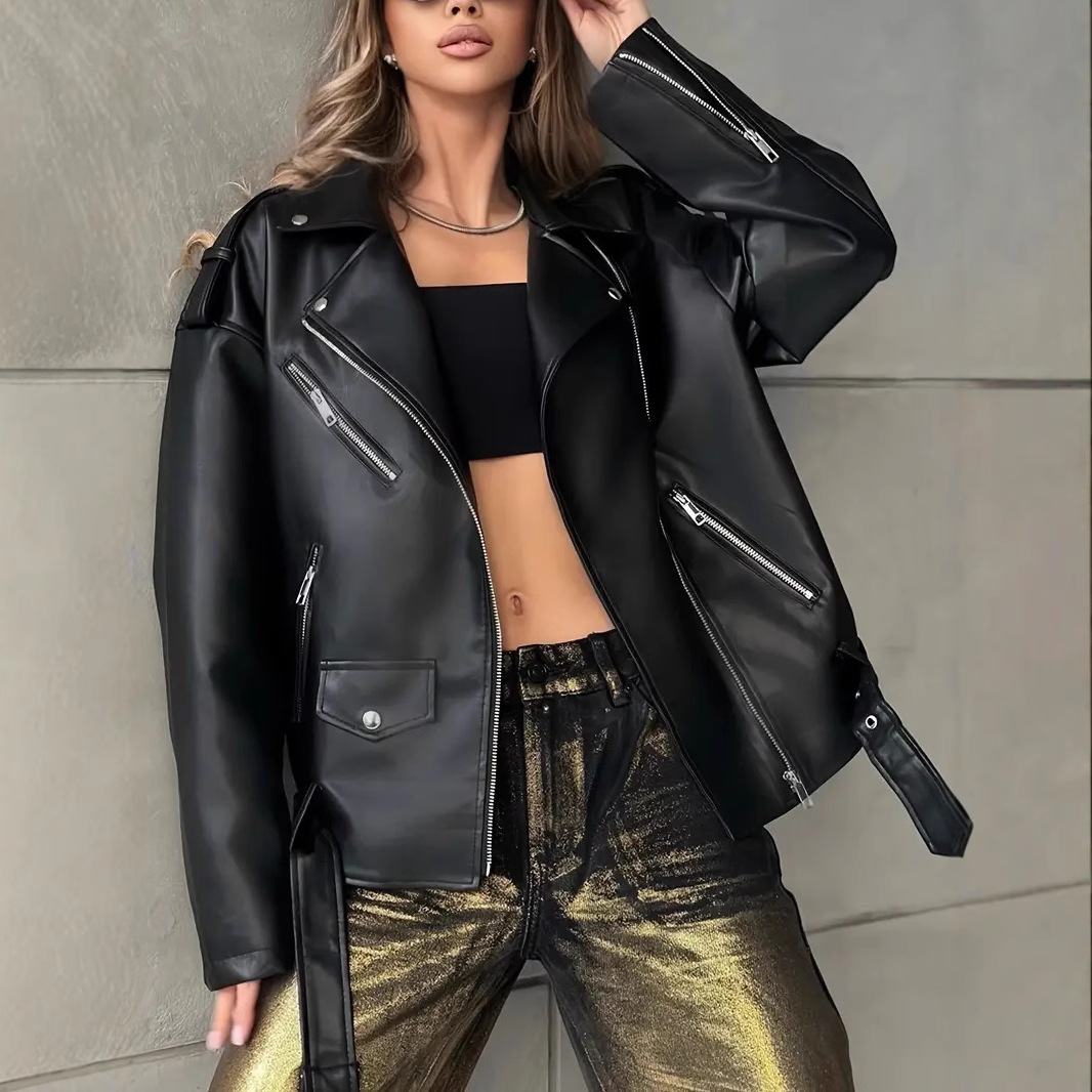 Leather Biker Jacket