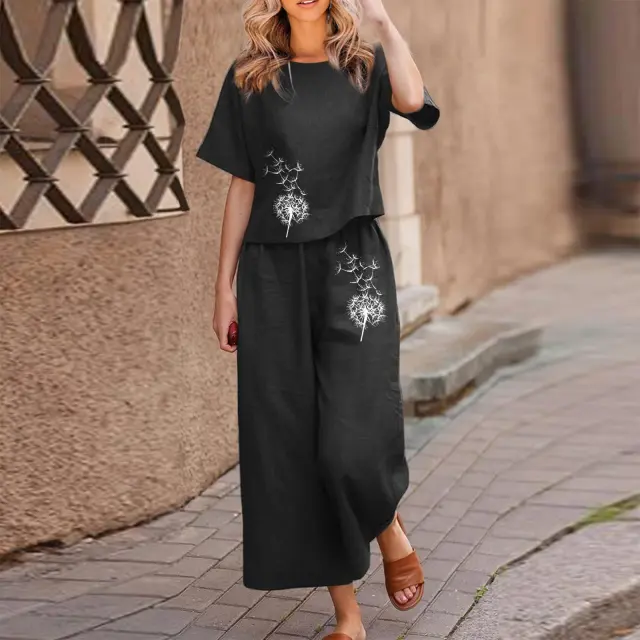 Short Sleeve Suit Heat Transfer Printing Printing Picture 2 Black - Shop at LoveMi