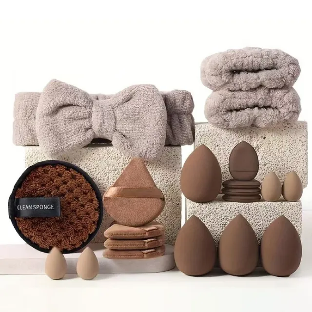 Beauty Tools Major Combination Suit Face Wash Makeup Full Set 20 Brown - Shop at LoveMi