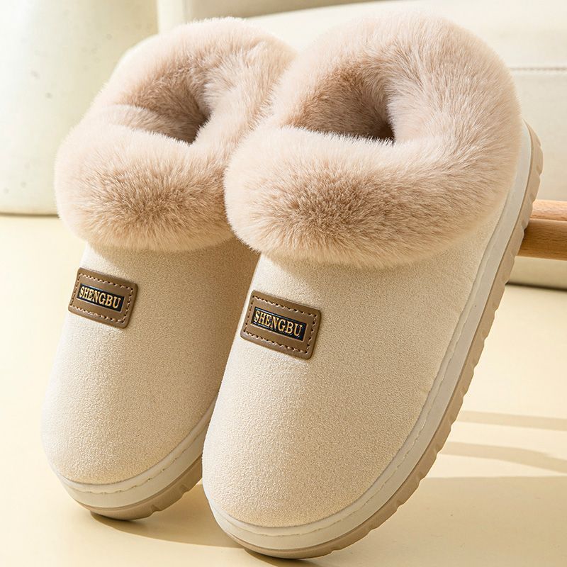 Womens Cotton Shoes With Fur Lining New Fallwinter Style