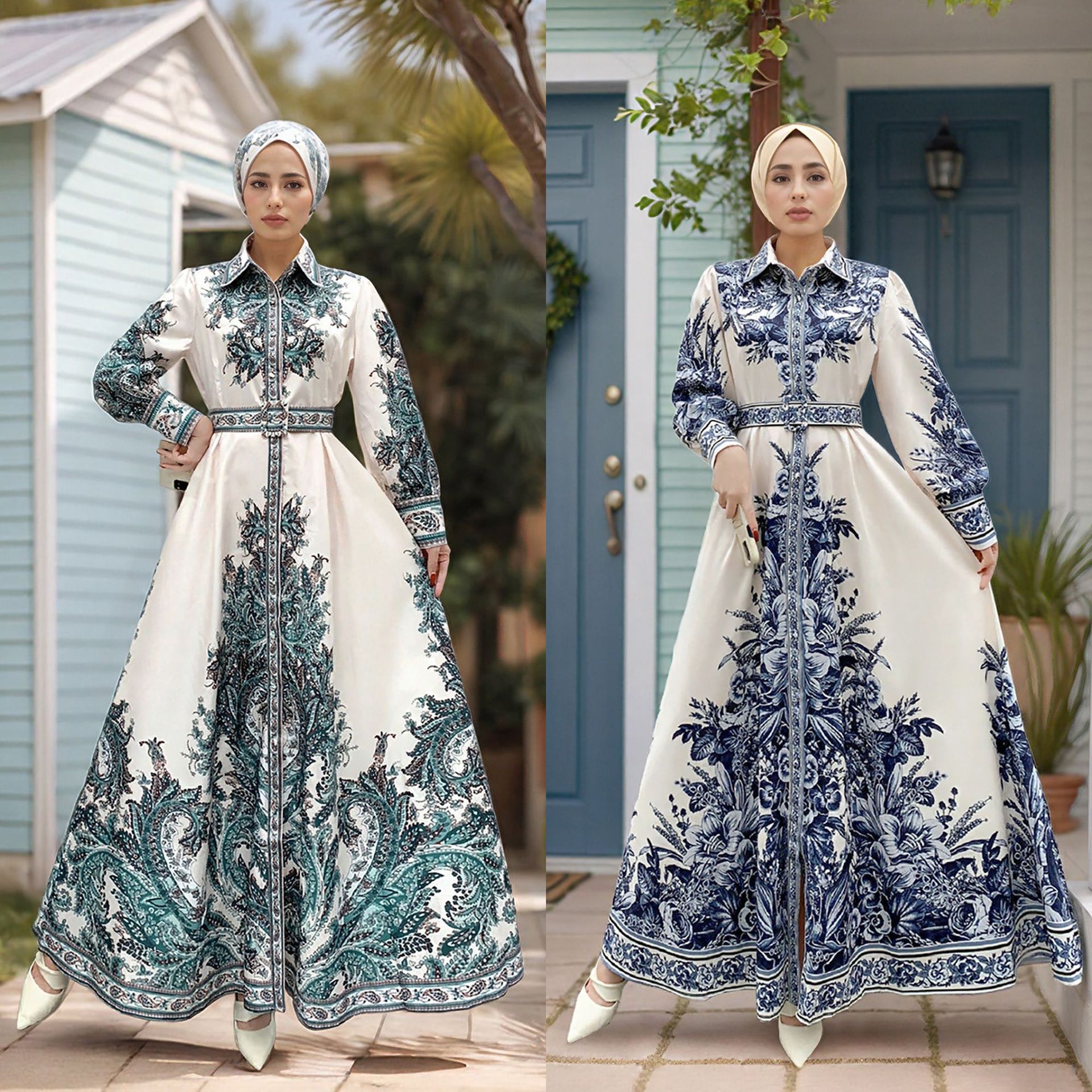 Fashion Printing Dress Women