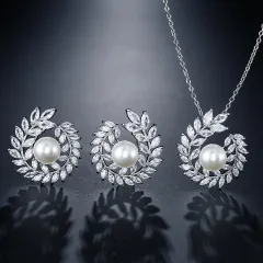 Ornament Sets Of Chain Female Temperament - White White Gold Plated - View 1