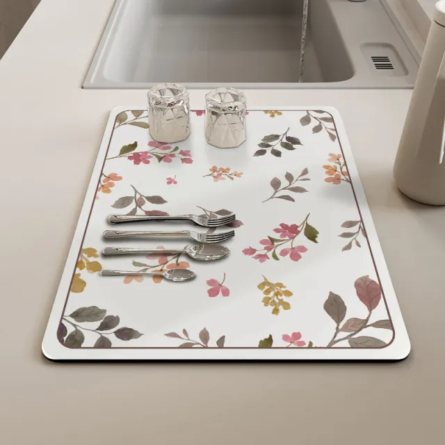 Kitchen Household Dining Table Table Wash free Mat Sweet Garden - Shop at LoveMi