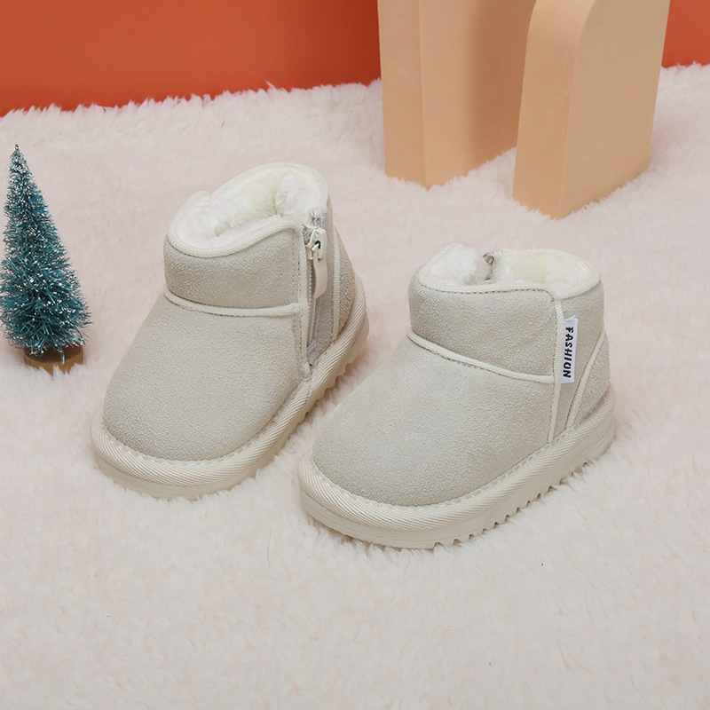 Fleece-lined Baby Snow Boots Baby Cotton Shoes — foto 11