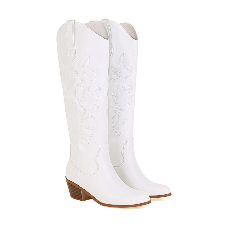 Title 10, V Cut Western Cowboy Boot Women