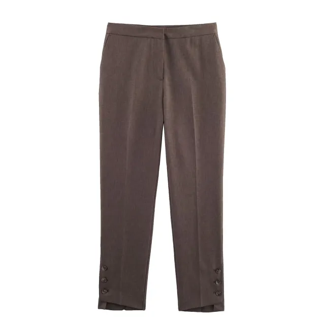Fashion Back Button Suit Jacket Pants Pants - Shop at LoveMi