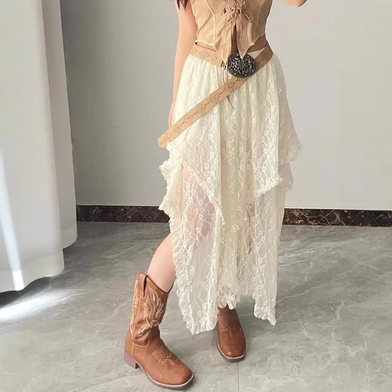 Sweet Girls Layered Vacation-style Maxi Dress