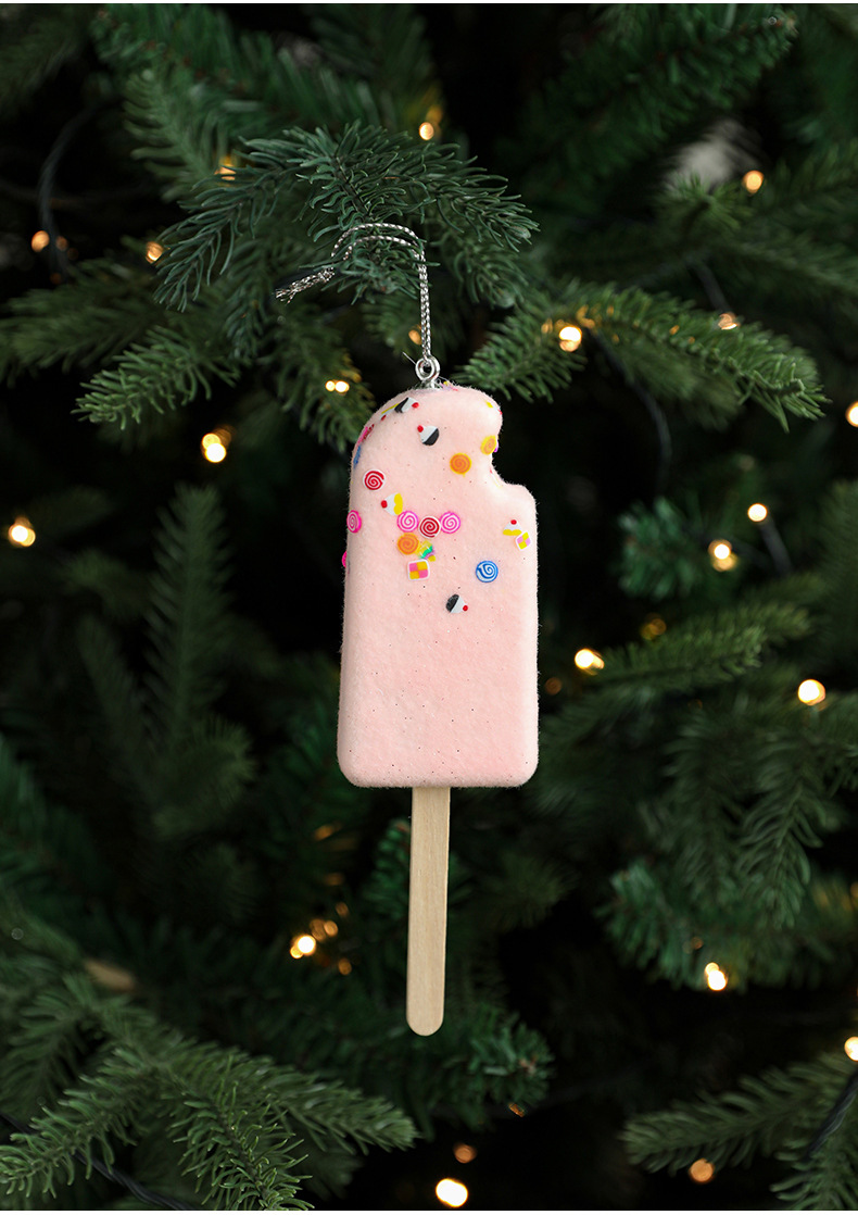 Title 11, Creative Pendant Ice Cream Christmas Tree Decor...