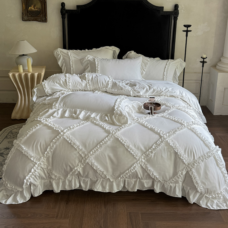 Washed Cotton Bed Sheet Set, picture 3 of 12