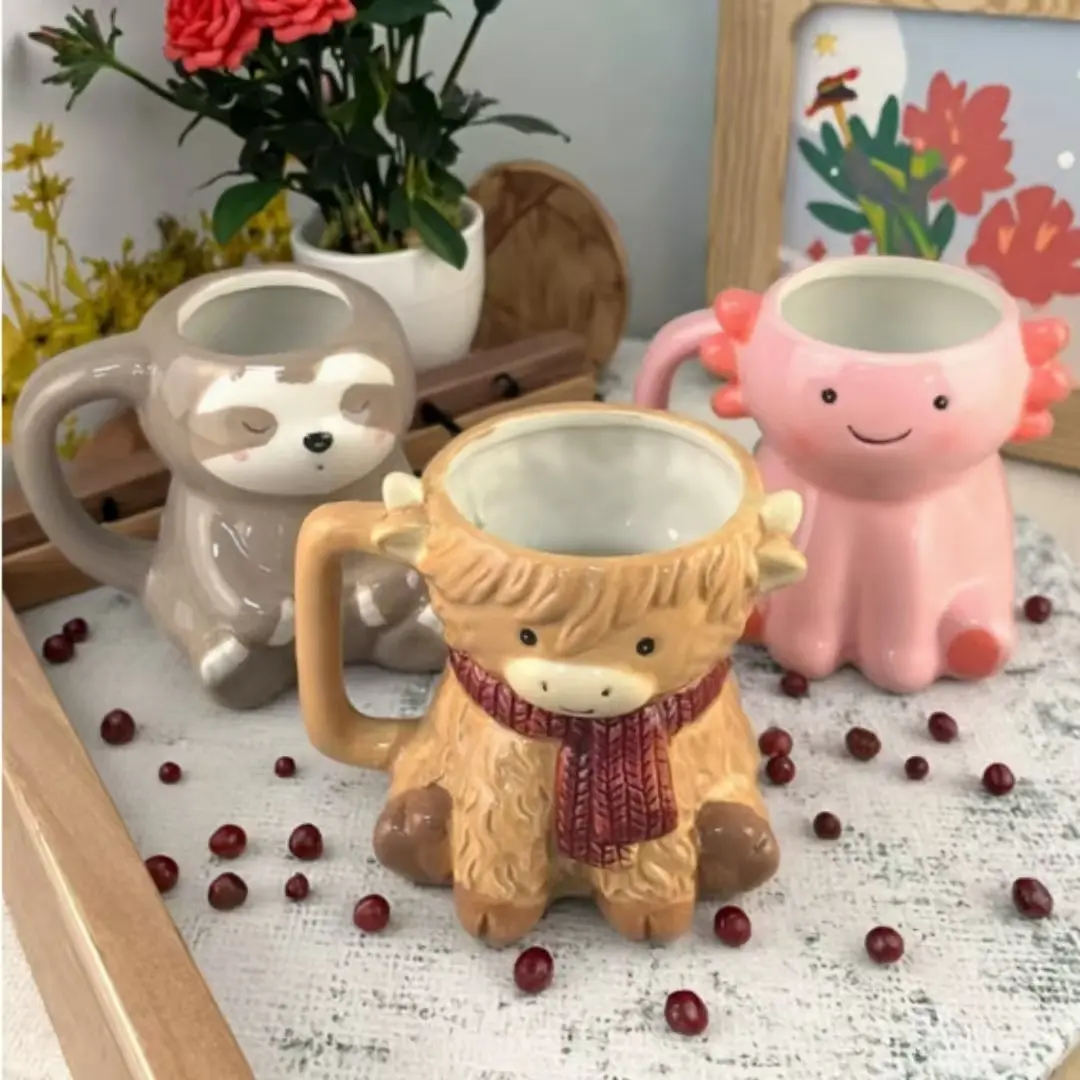 Cute Sloth-themed Ceramic Mug Drinking Cup