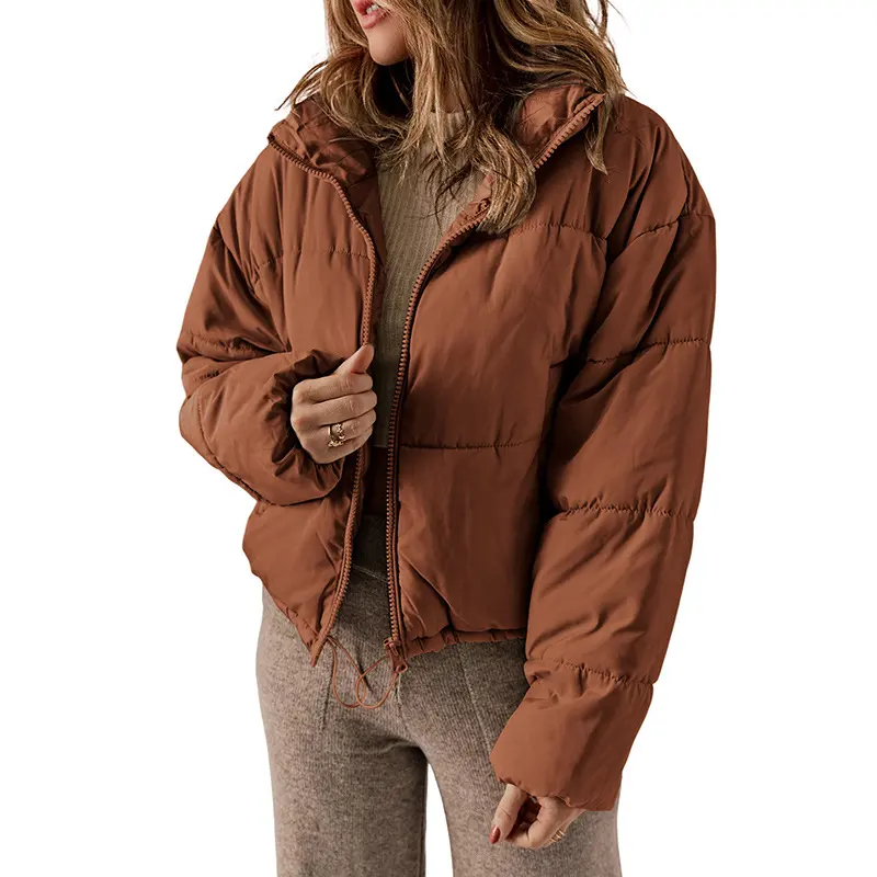 Winter Bread Coat New Thickened All-matching Warm Leisure Solid
