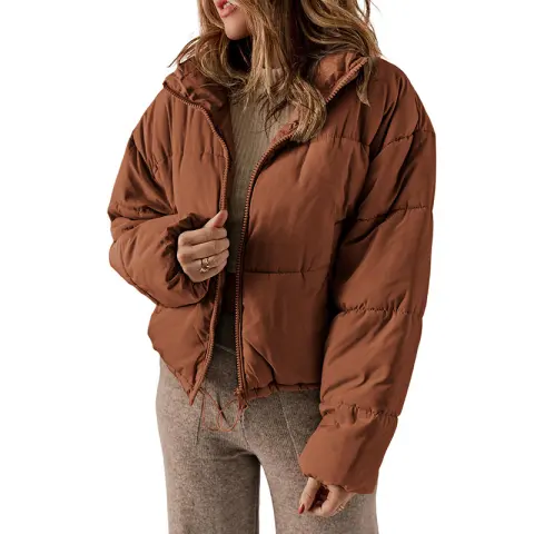 Winter Bread Coat New Thickened All-matching Warm Leisure Solid